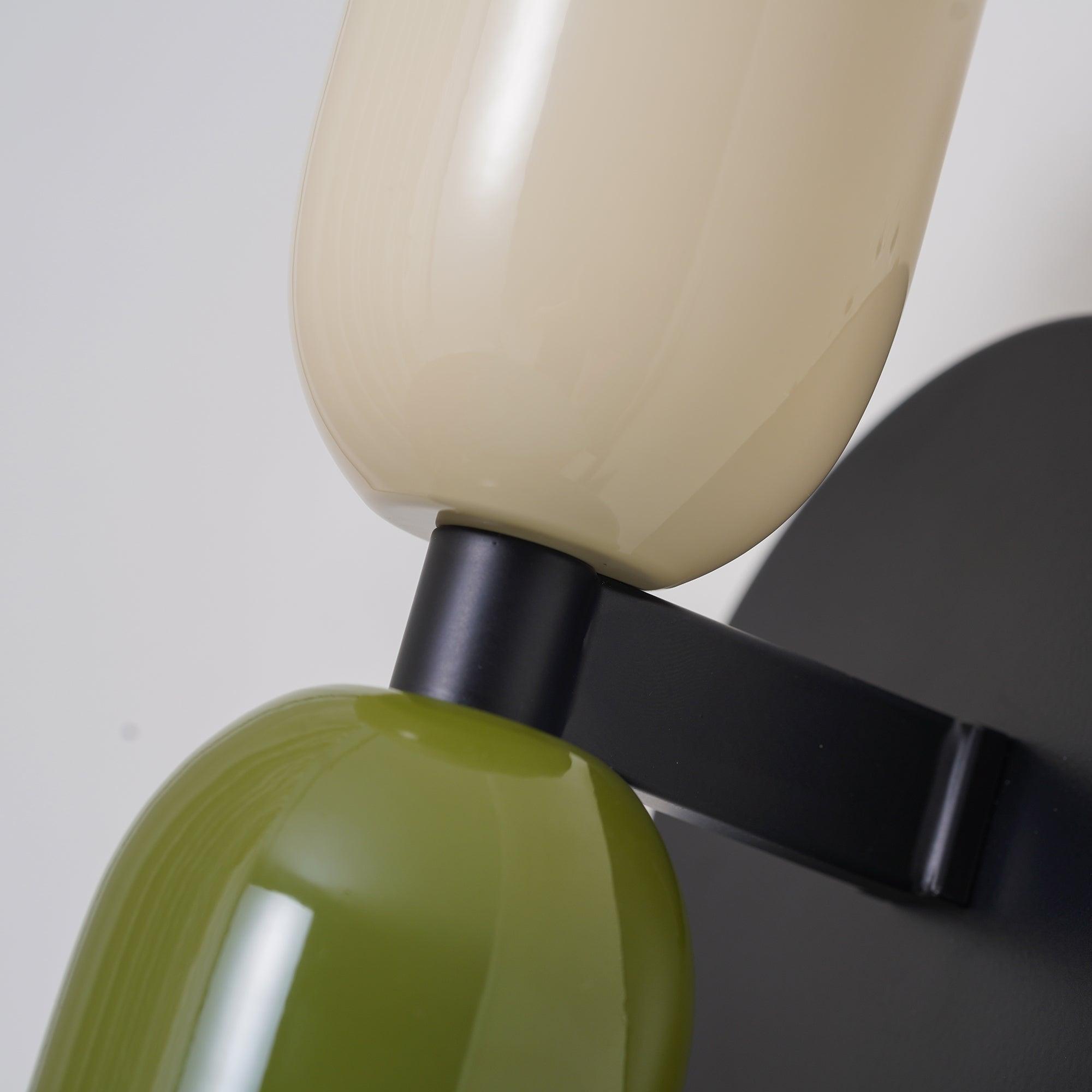 Couleur Double Plug In Wall Lamp - Blowlighting
