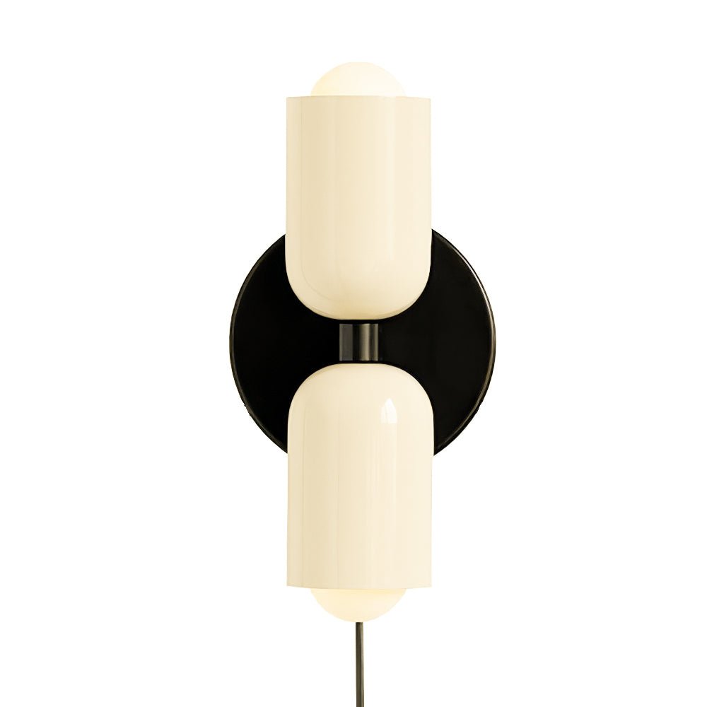 Couleur Double Plug In Wall Lamp - Blowlighting