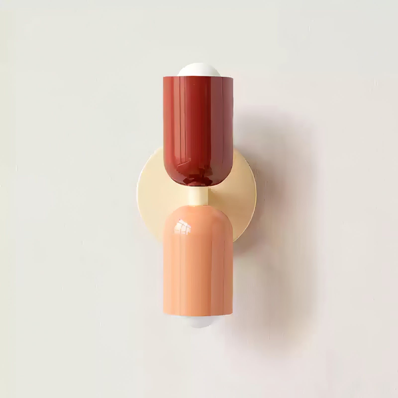 Couleur Double Plug In Wall Lamp - Blowlighting