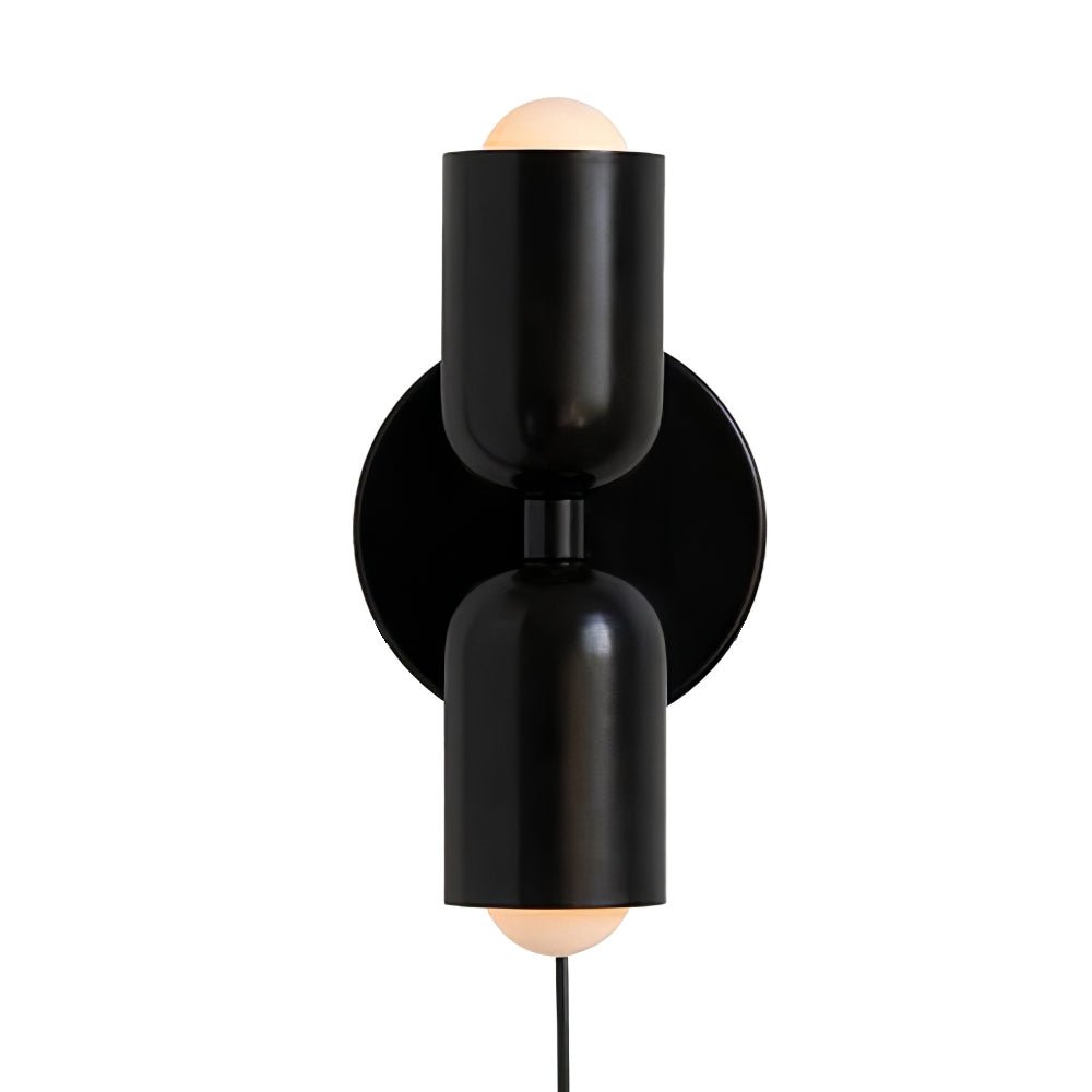 Couleur Double Plug In Wall Lamp - Blowlighting