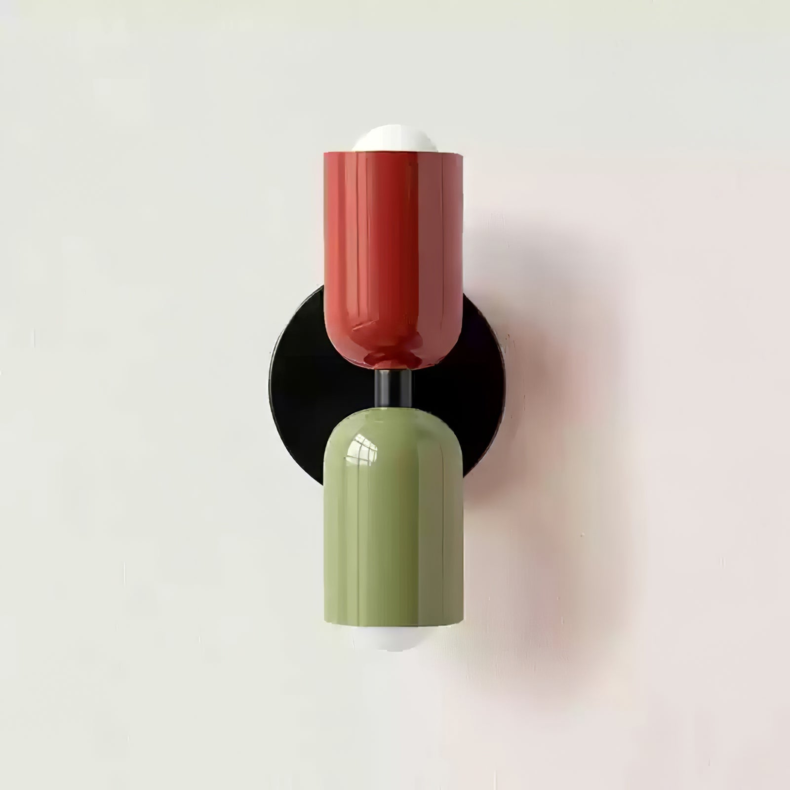 Couleur Double Plug In Wall Lamp - Blowlighting