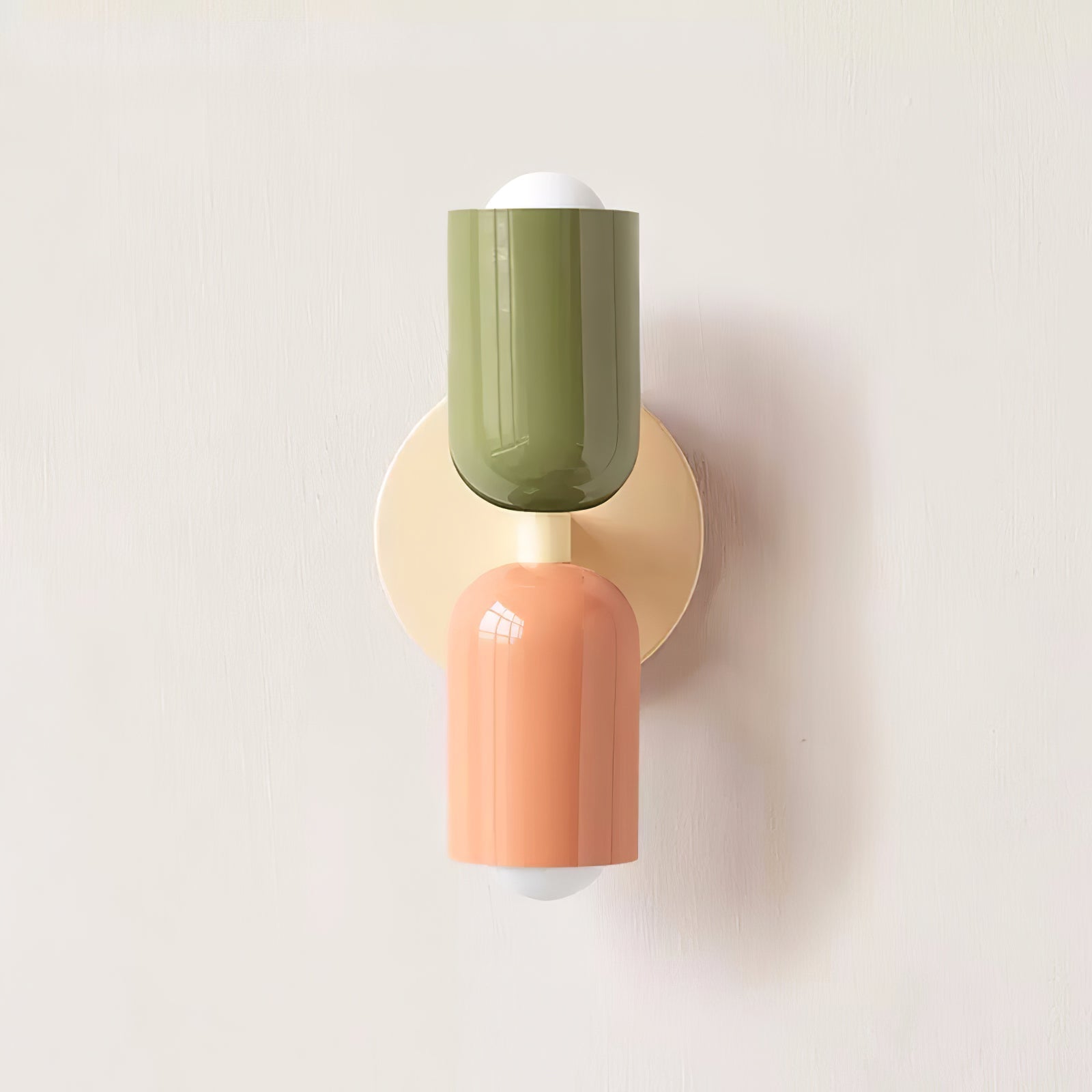Couleur Double Plug In Wall Lamp - Blowlighting