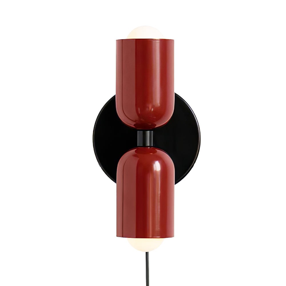 Couleur Double Plug In Wall Lamp - Blowlighting
