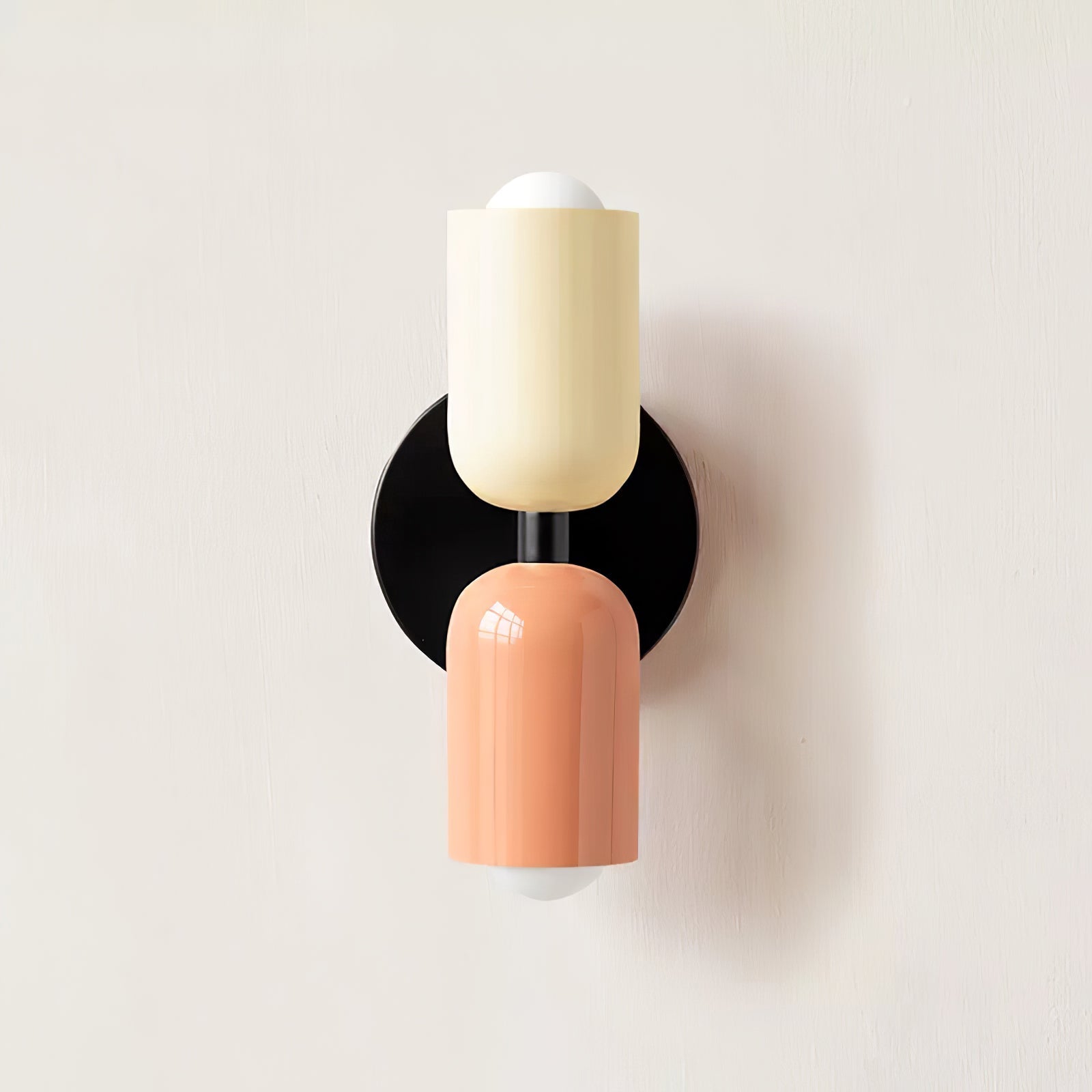 Couleur Double Plug In Wall Lamp - Blowlighting