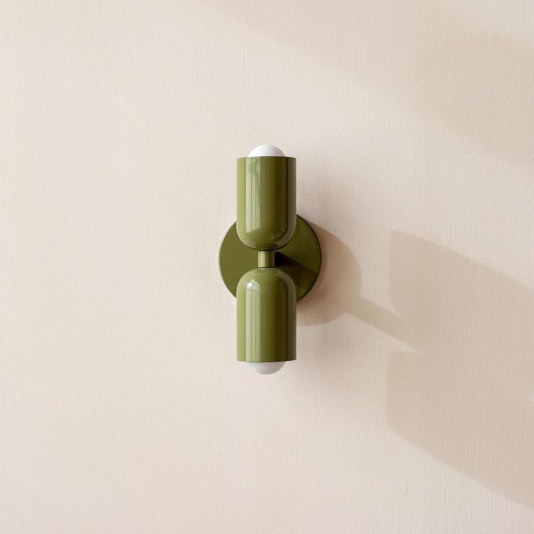 Couleur Double Plug In Wall Lamp - Blowlighting