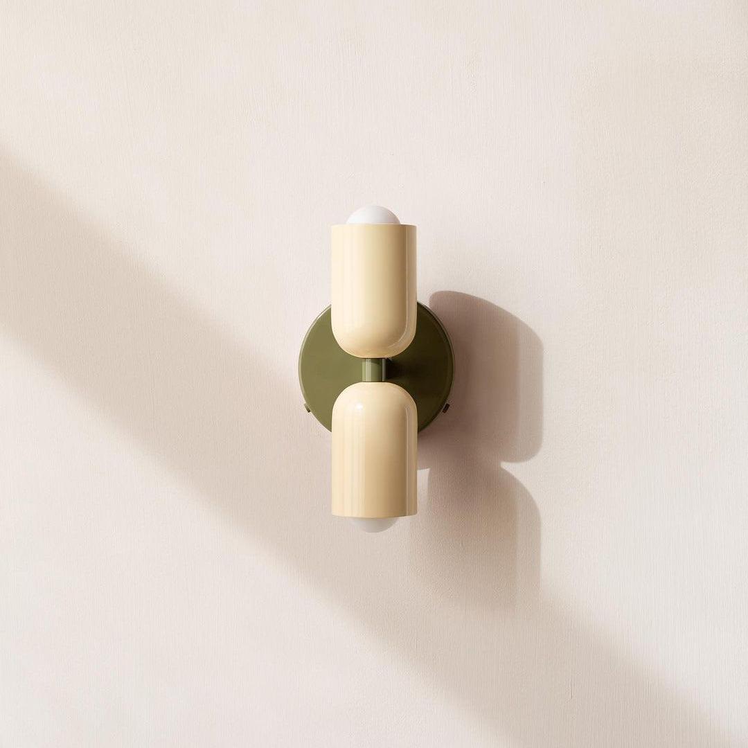 Couleur Double Plug In Wall Lamp - Blowlighting