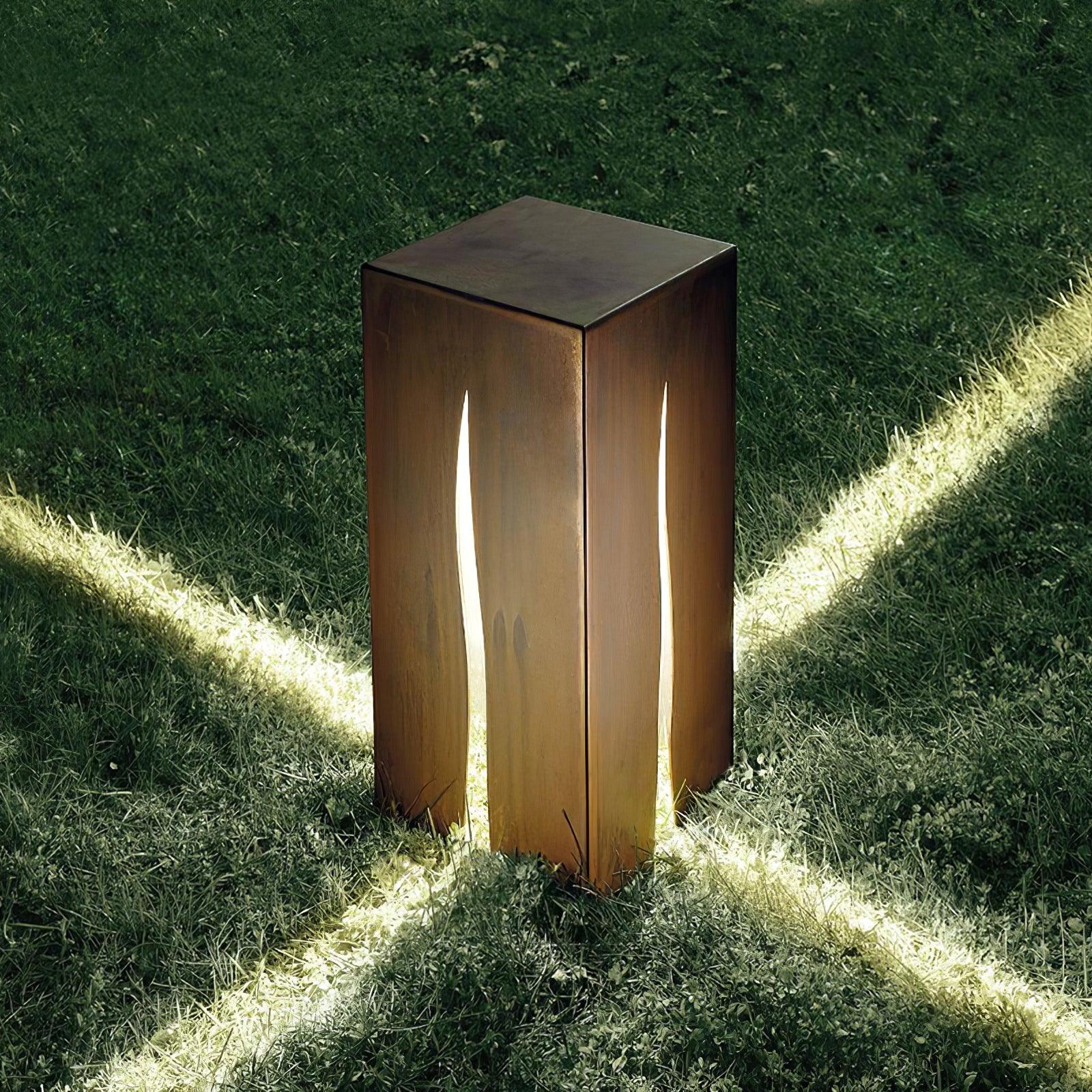Crack Cube Outdoor Light - Blowlighting