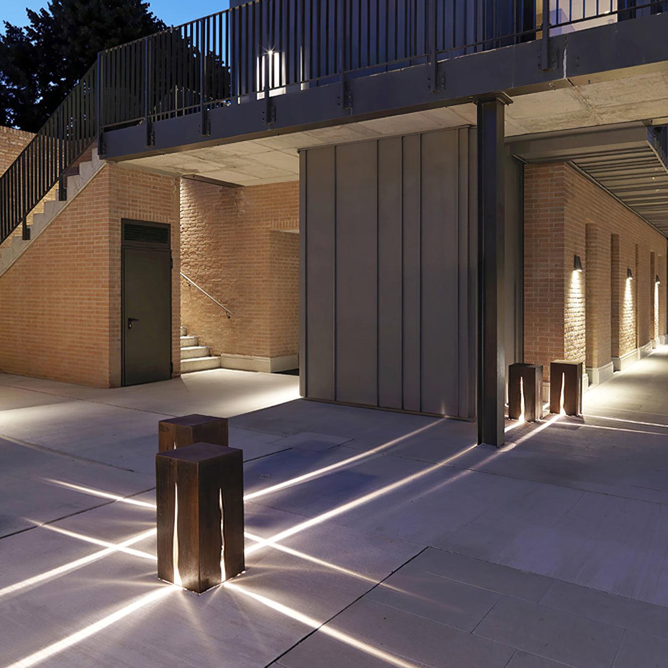 Crack Cube Outdoor Light - Blowlighting