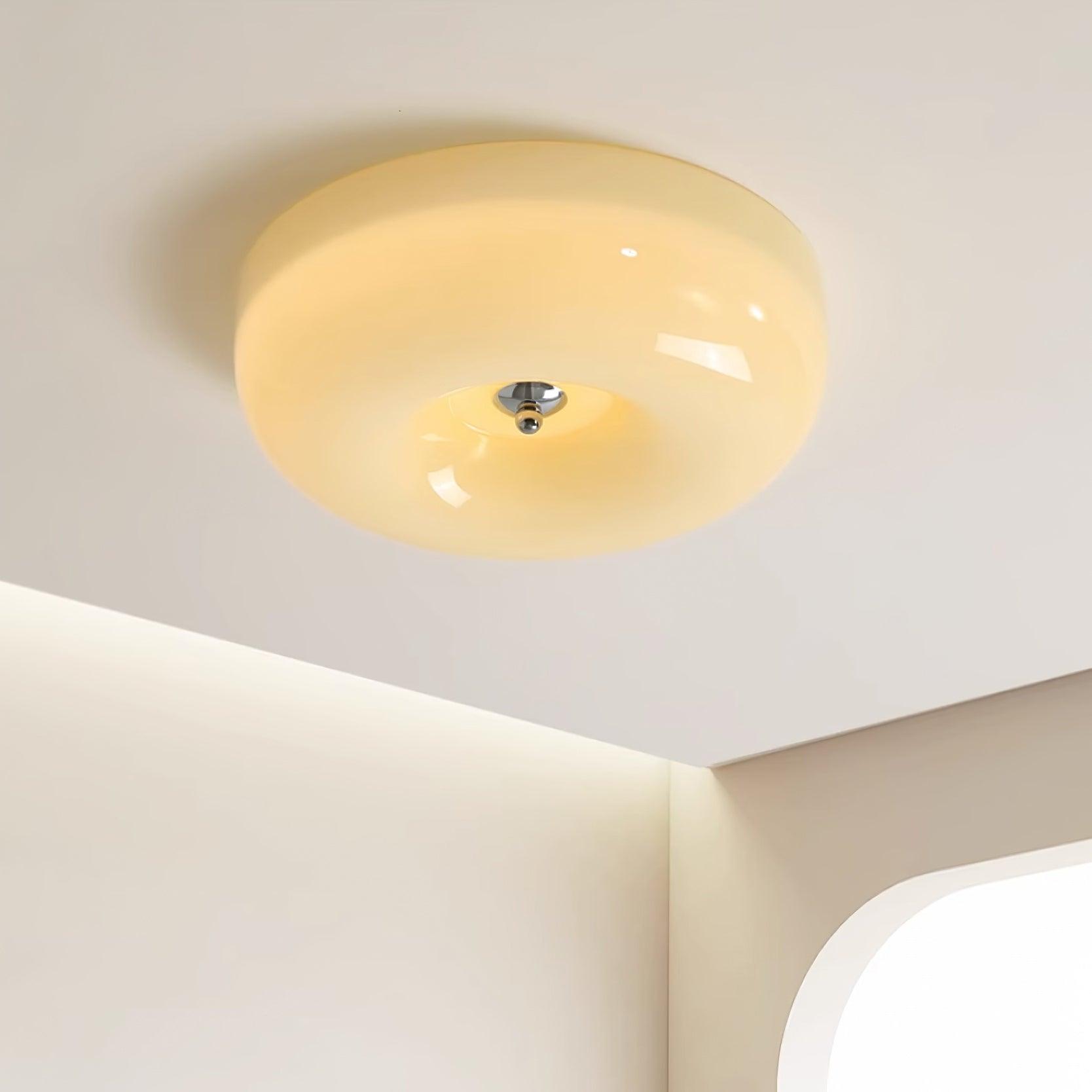 Swirl Glass Ceiling Lamp - Blowlighting