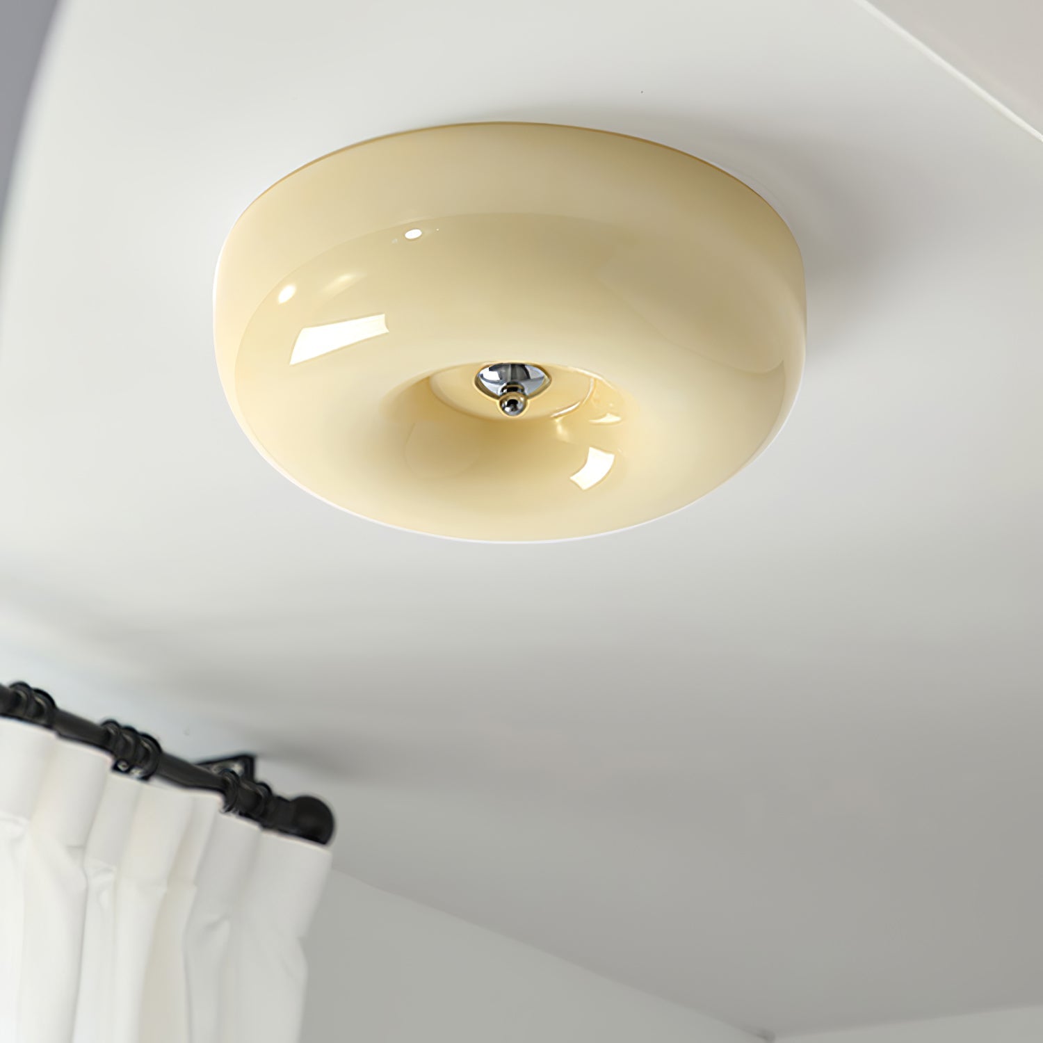 Swirl Glass Ceiling Lamp - Blowlighting