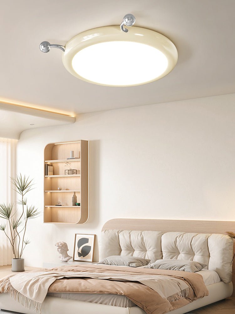 Cream Puffering Ceiling Light - Blowlighting