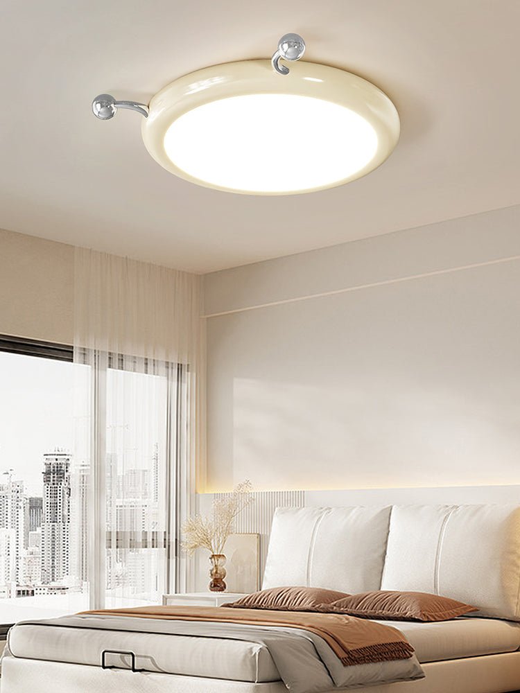 Cream Puffering Ceiling Light - Blowlighting