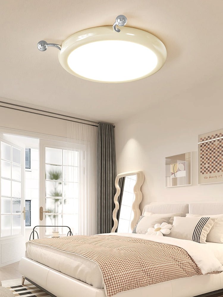 Cream Puffering Ceiling Light - Blowlighting