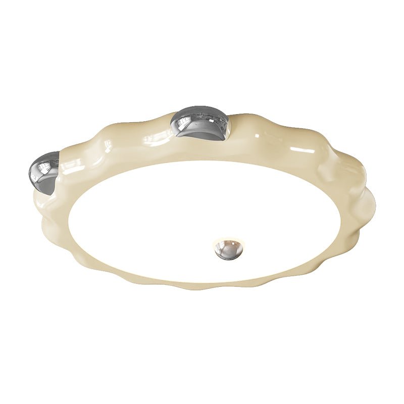 Cream Puffering Ceiling Light - Blowlighting