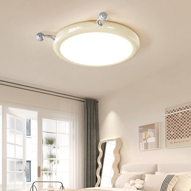 Cream Puffering Ceiling Light - Blowlighting