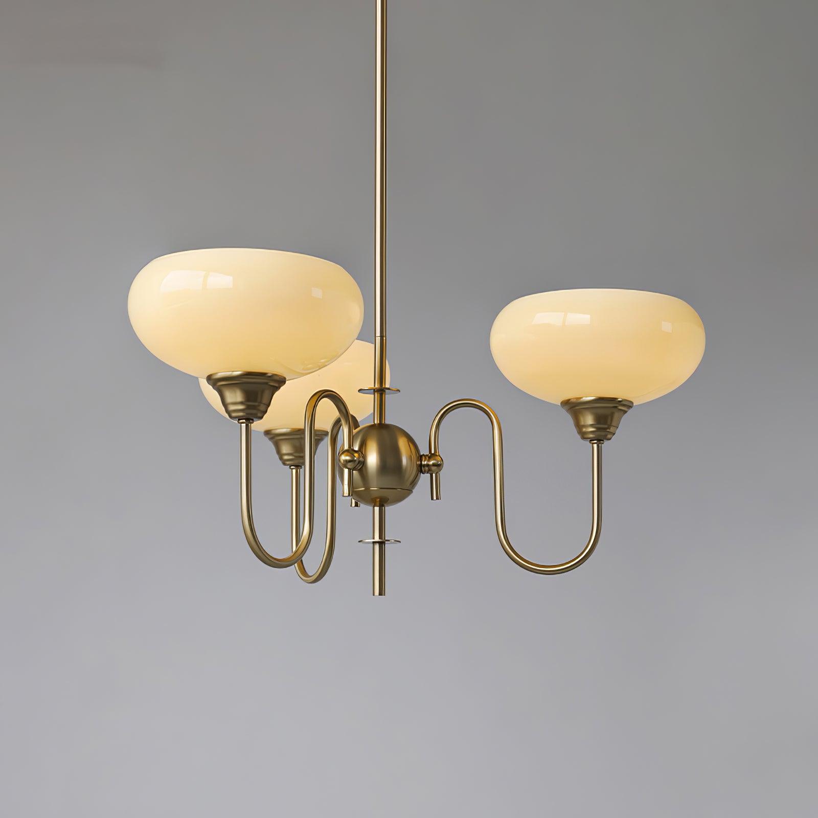 Creamy Persimmon Chandelier - Blowlighting