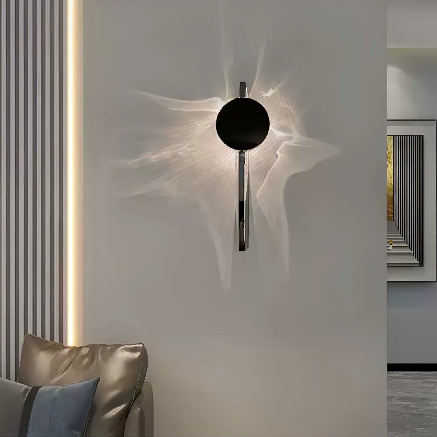 Creative Light And Shadow Wall Lamp - Vakkerlight