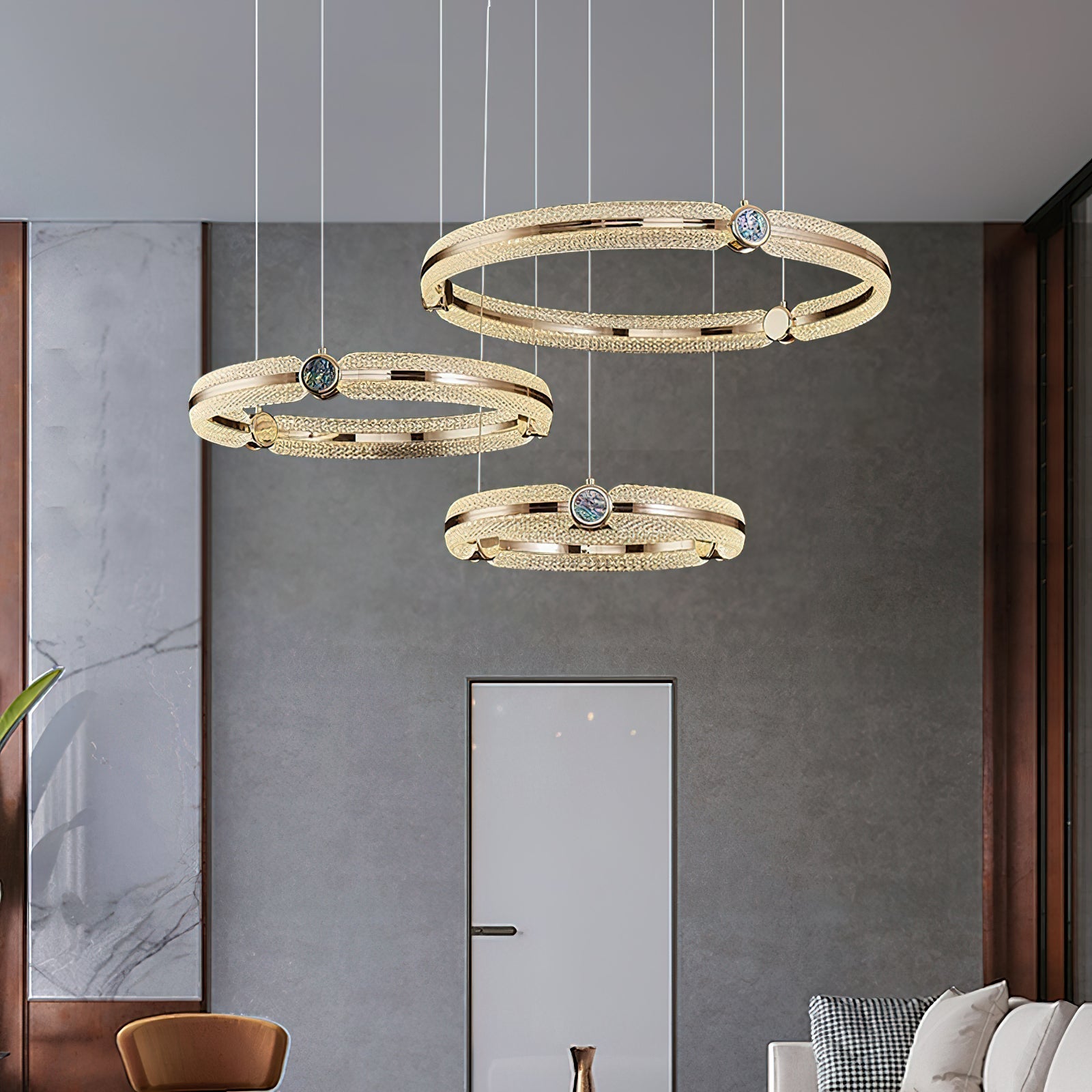 Aurora Chandelier Creative Ring - Blowlighting