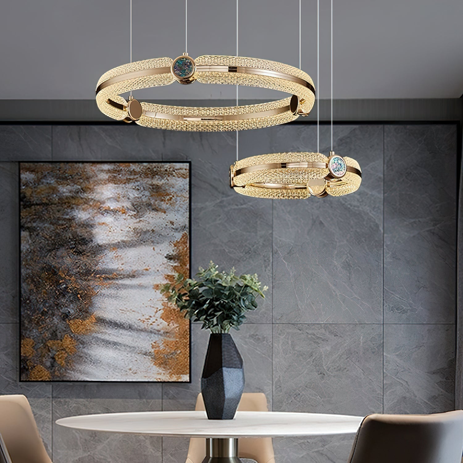 Aurora Chandelier Creative Ring - Blowlighting