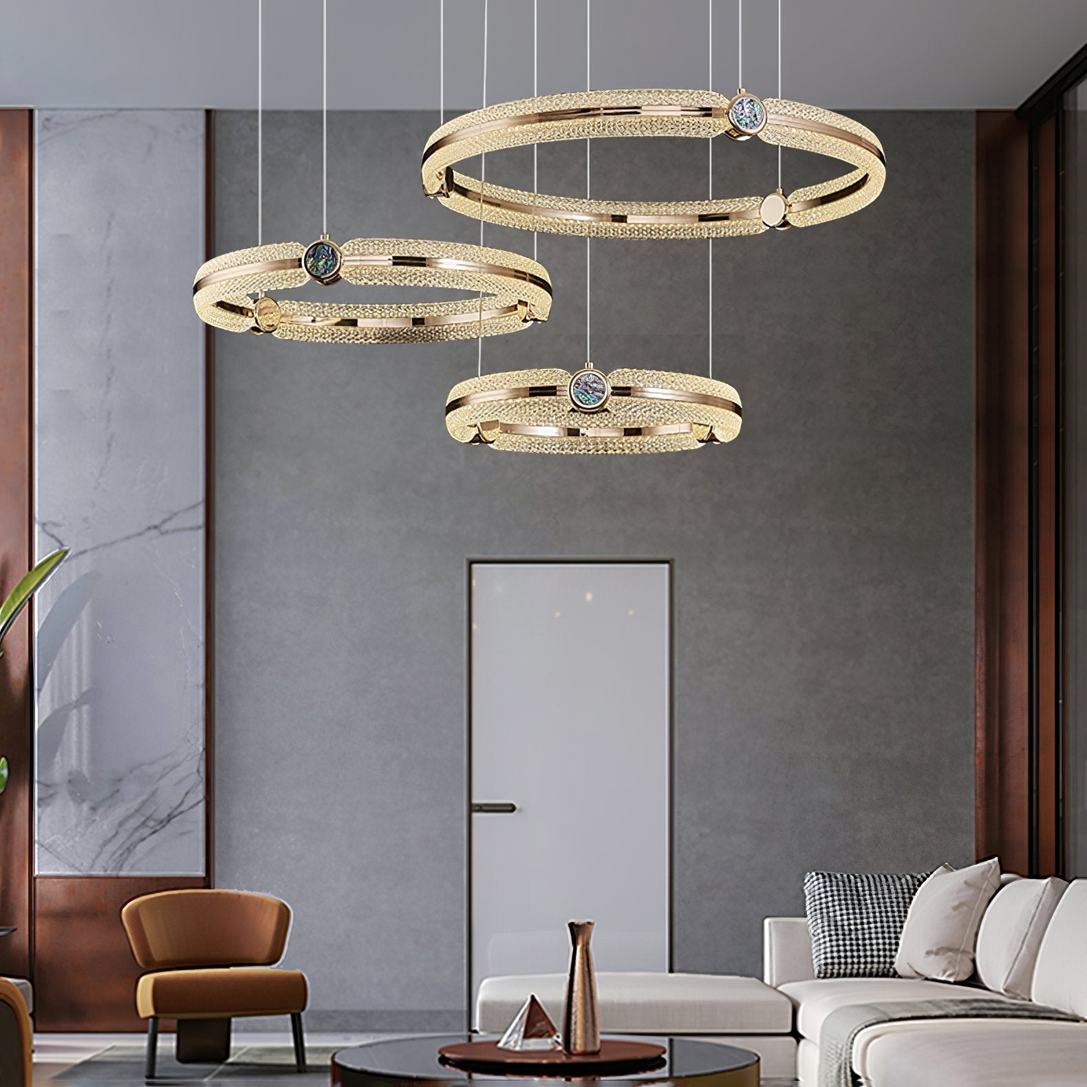 Aurora Chandelier Creative Ring - Blowlighting