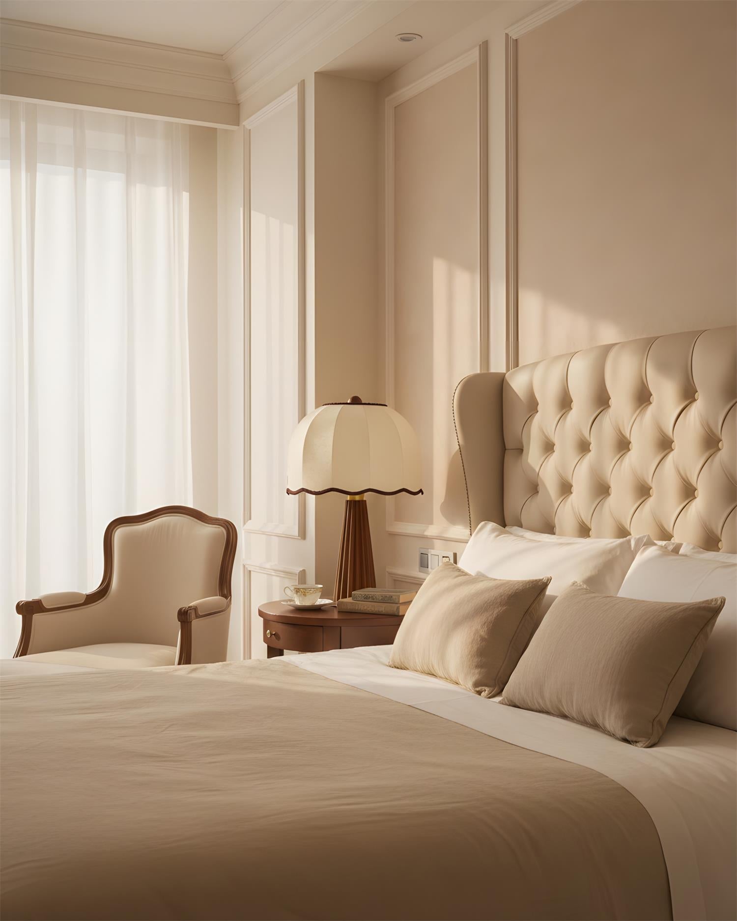 Crellin Vintage Fabric Table Light