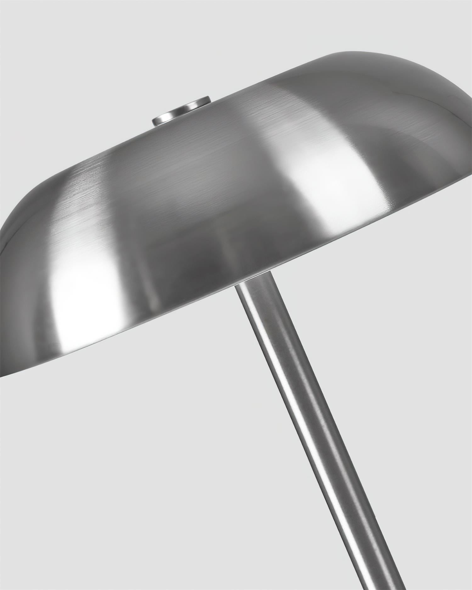 Crescent Modern Metal Table Light