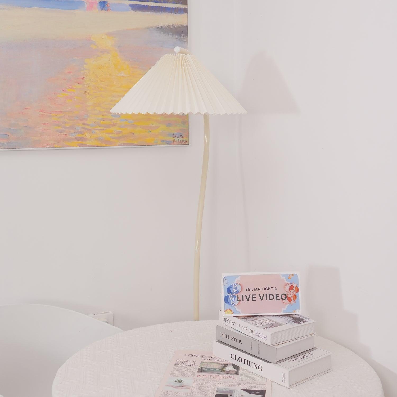 Crescini Pleated Floor Lamp - Blowlighting