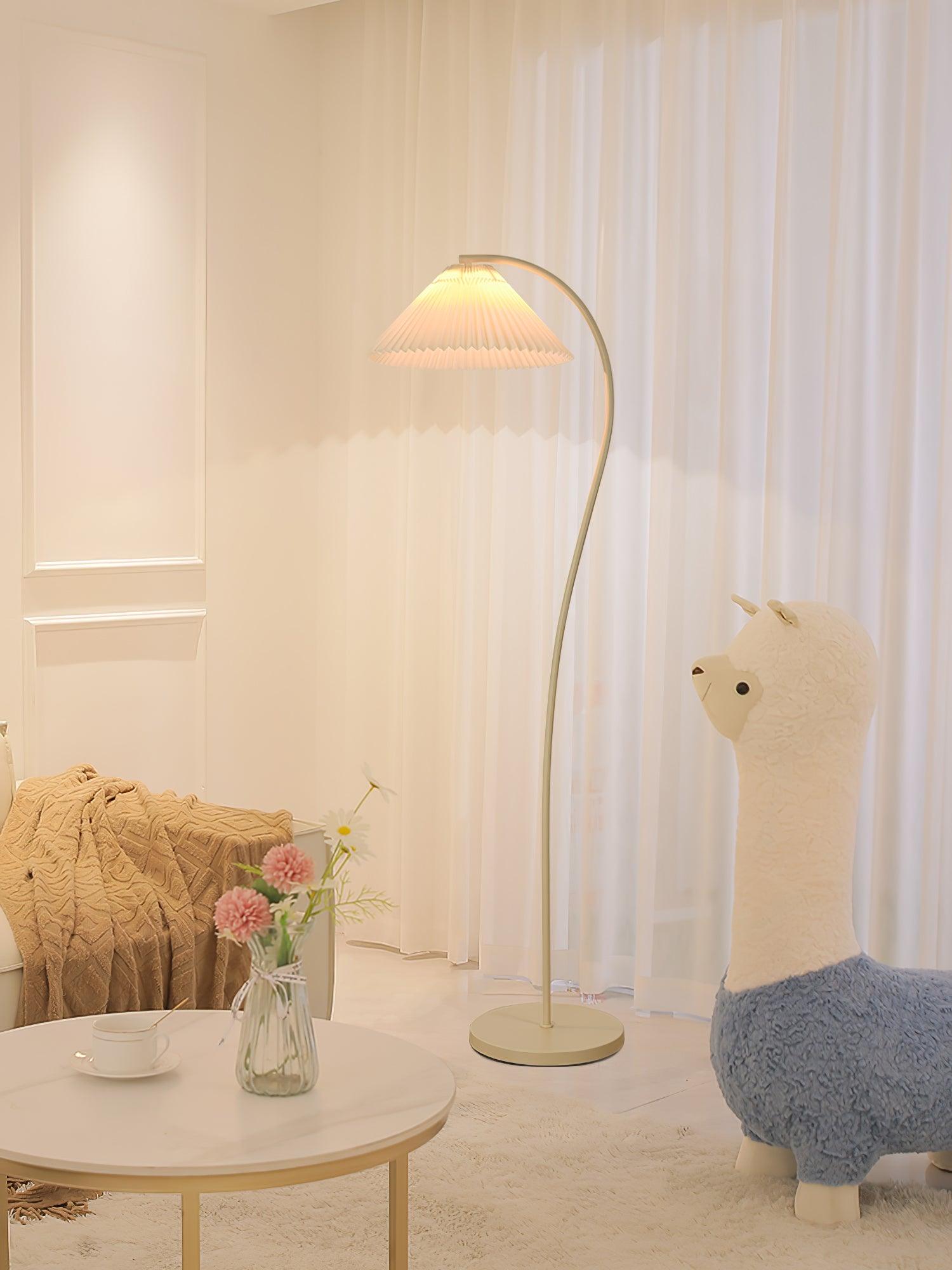 Crescini Pleated Floor Lamp - Blowlighting