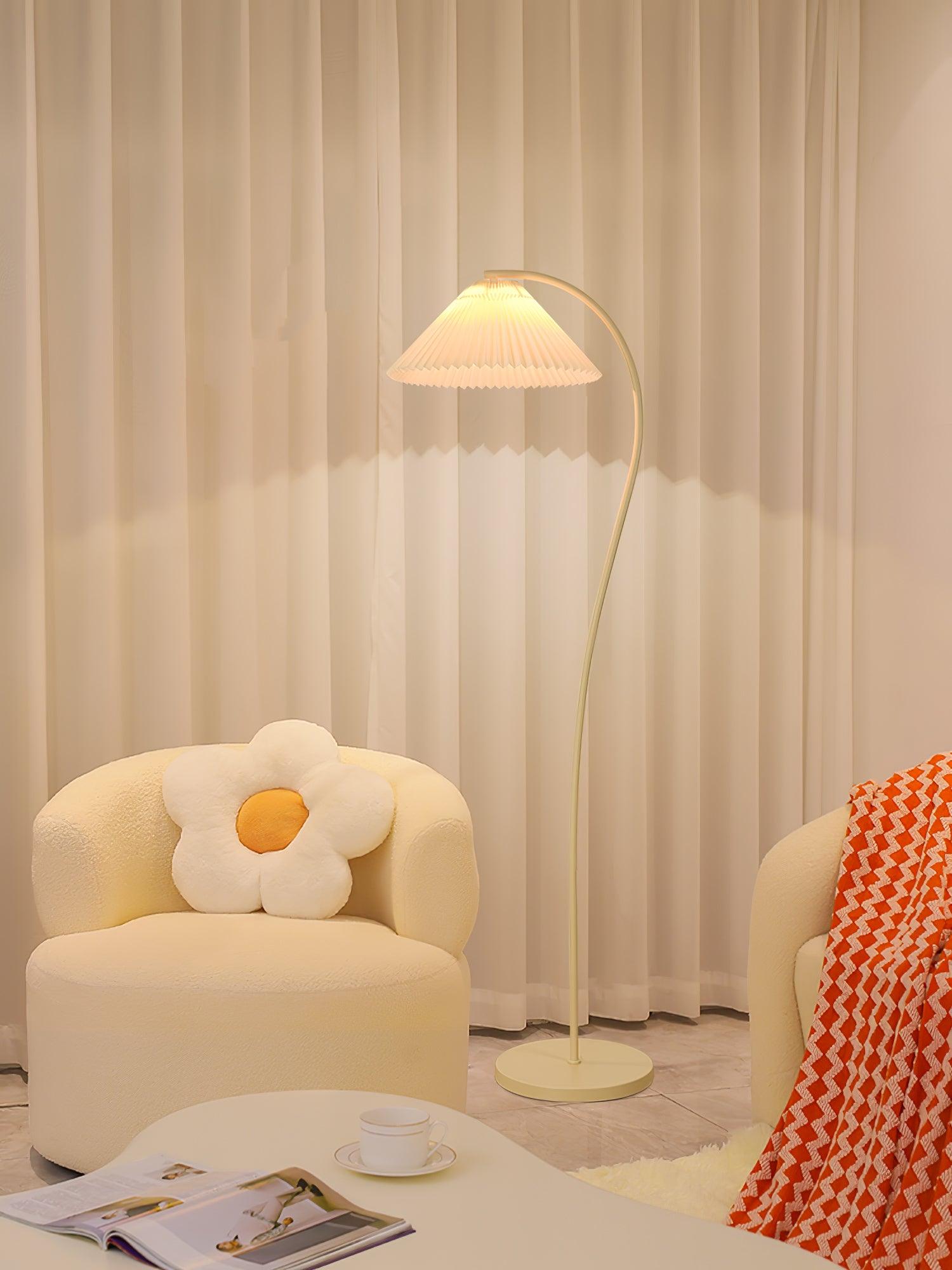 Crescini Pleated Floor Lamp - Blowlighting