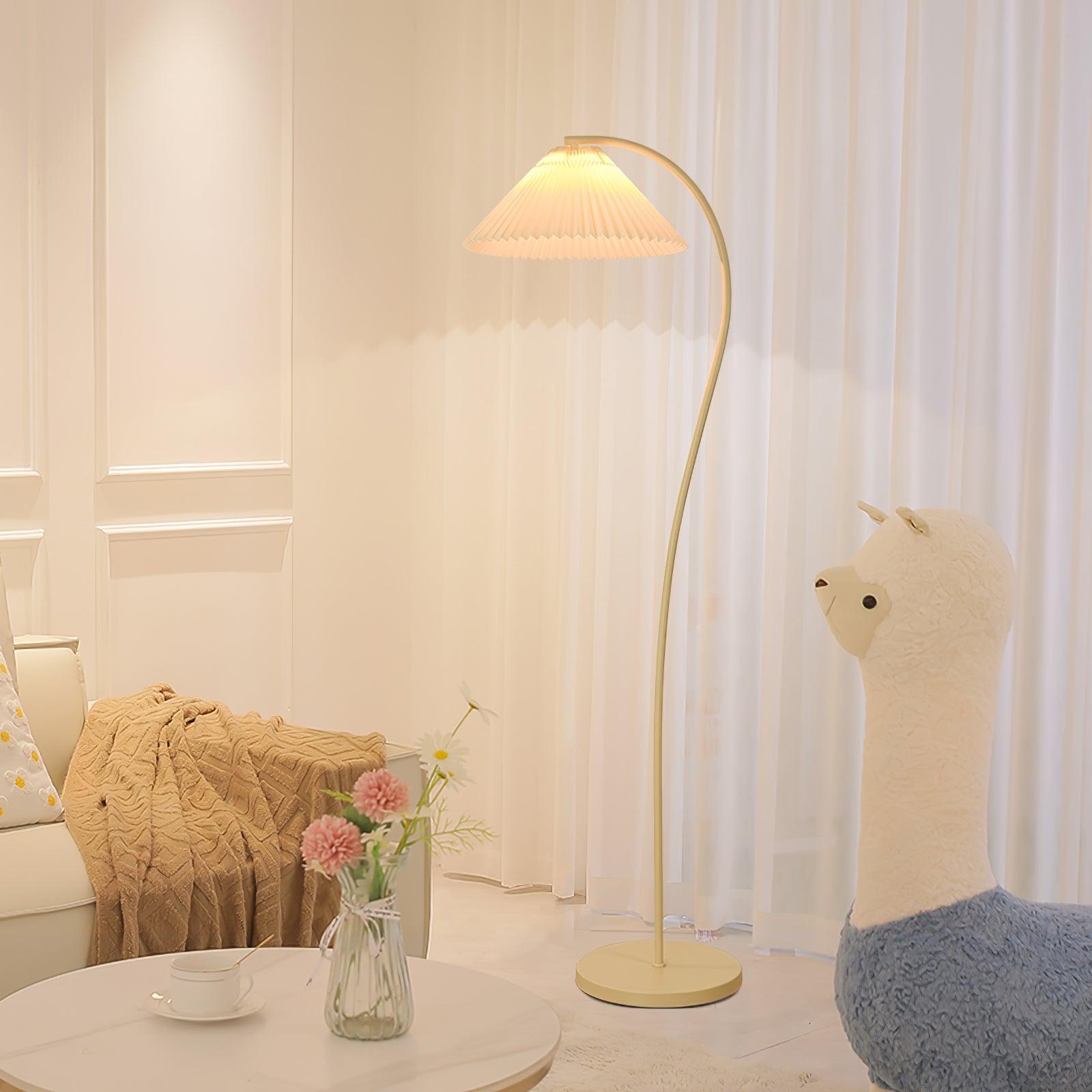 Crescini Pleated Floor Lamp - Blowlighting
