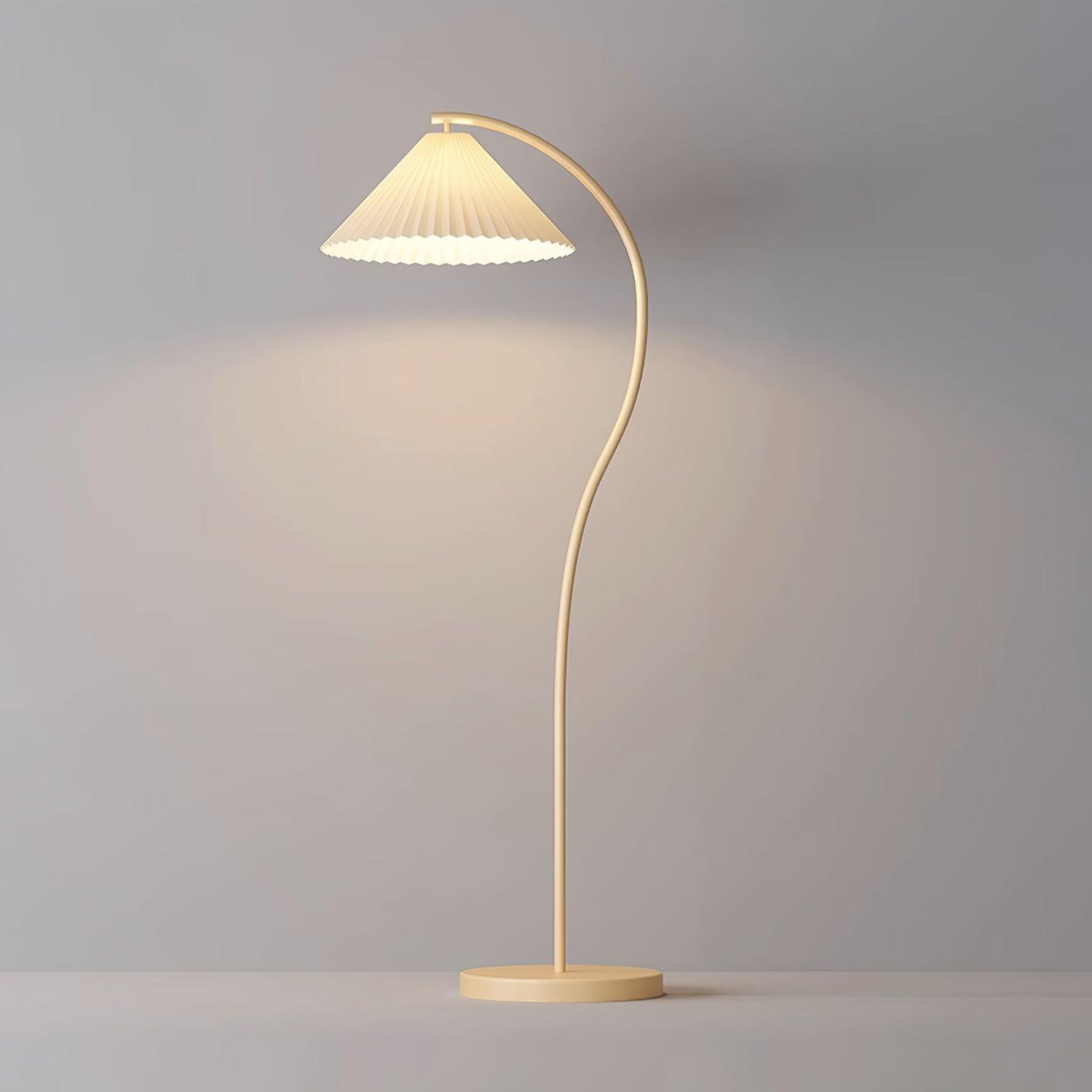 Crescini Pleated Floor Lamp - Blowlighting