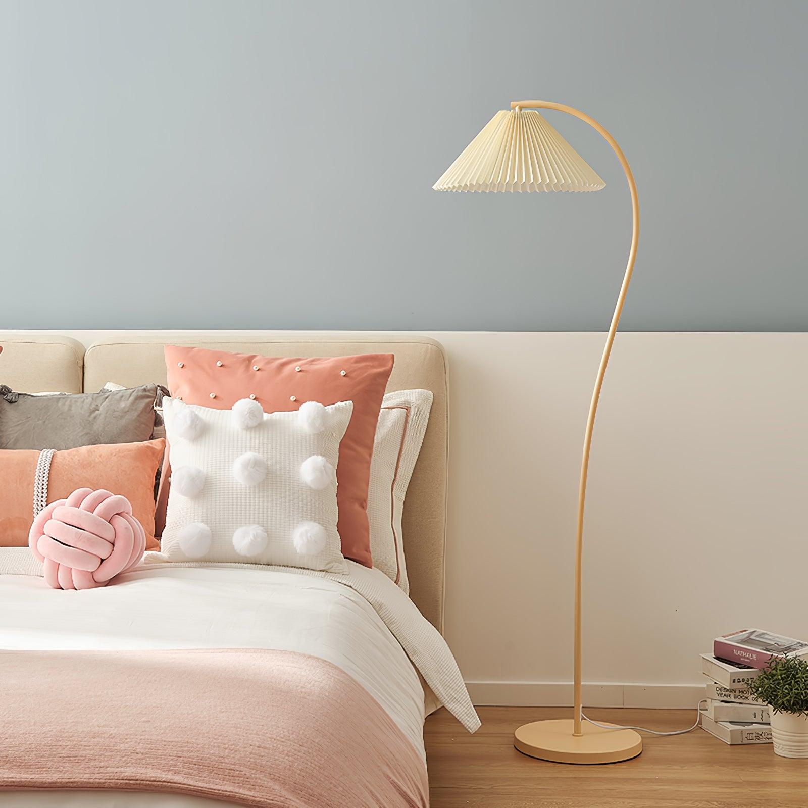 Crescini Pleated Floor Lamp - Blowlighting