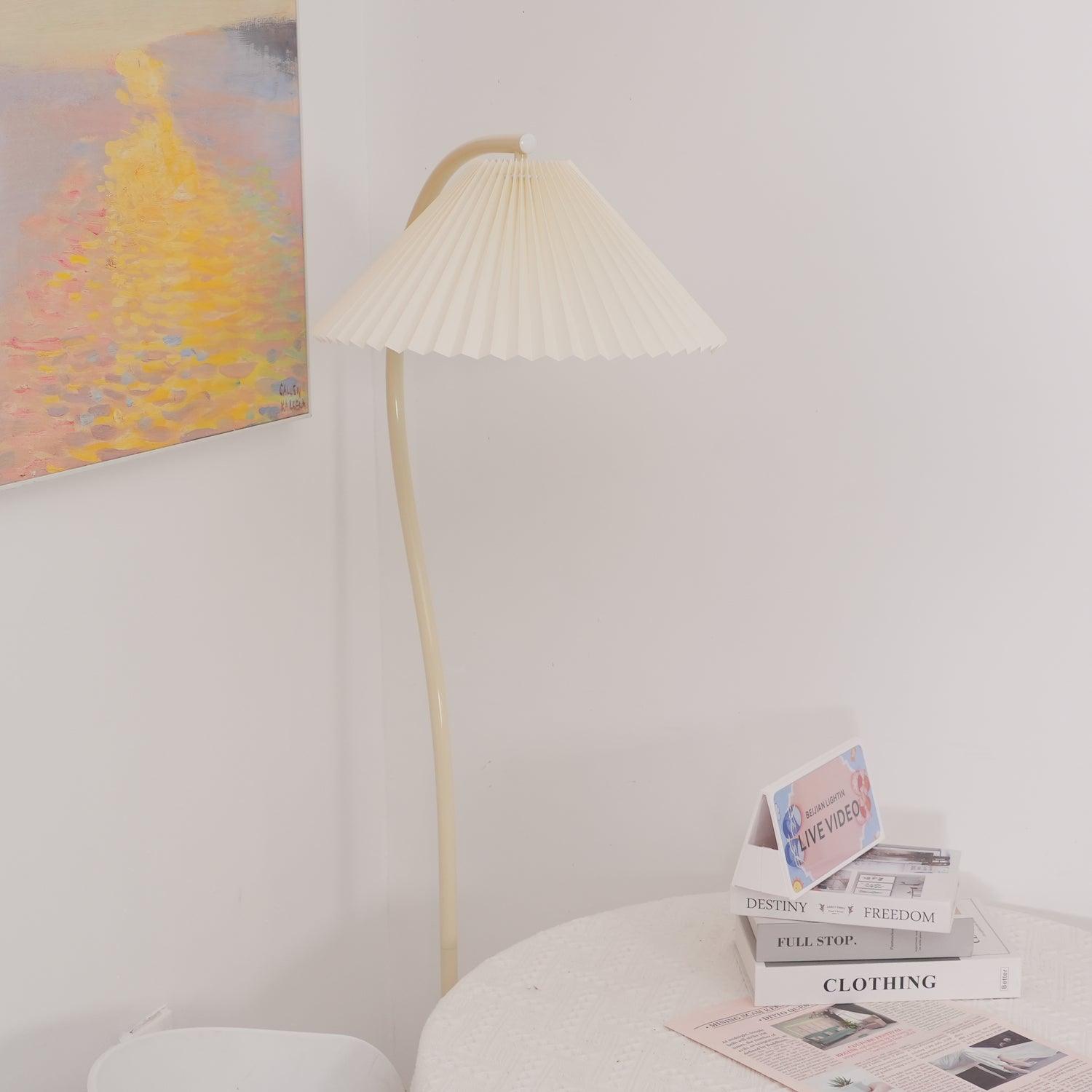 Crescini Pleated Floor Lamp - Blowlighting