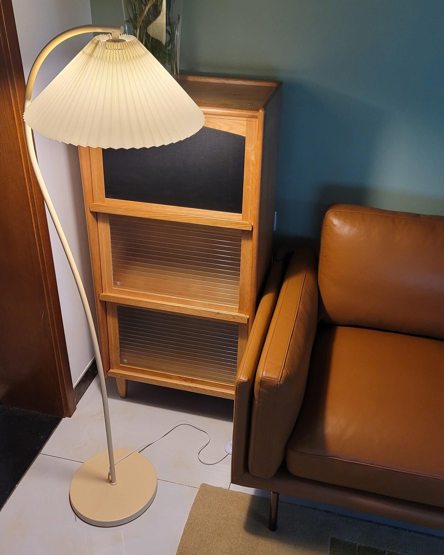 Crescini Pleated Floor Lamp - Blowlighting
