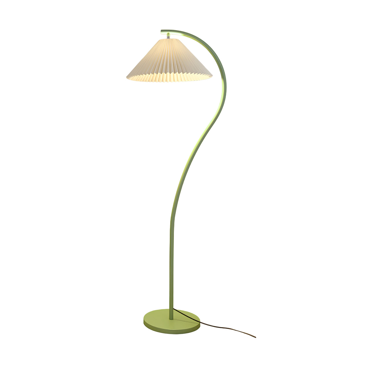 Crescini Pleated Floor Lamp - Blowlighting