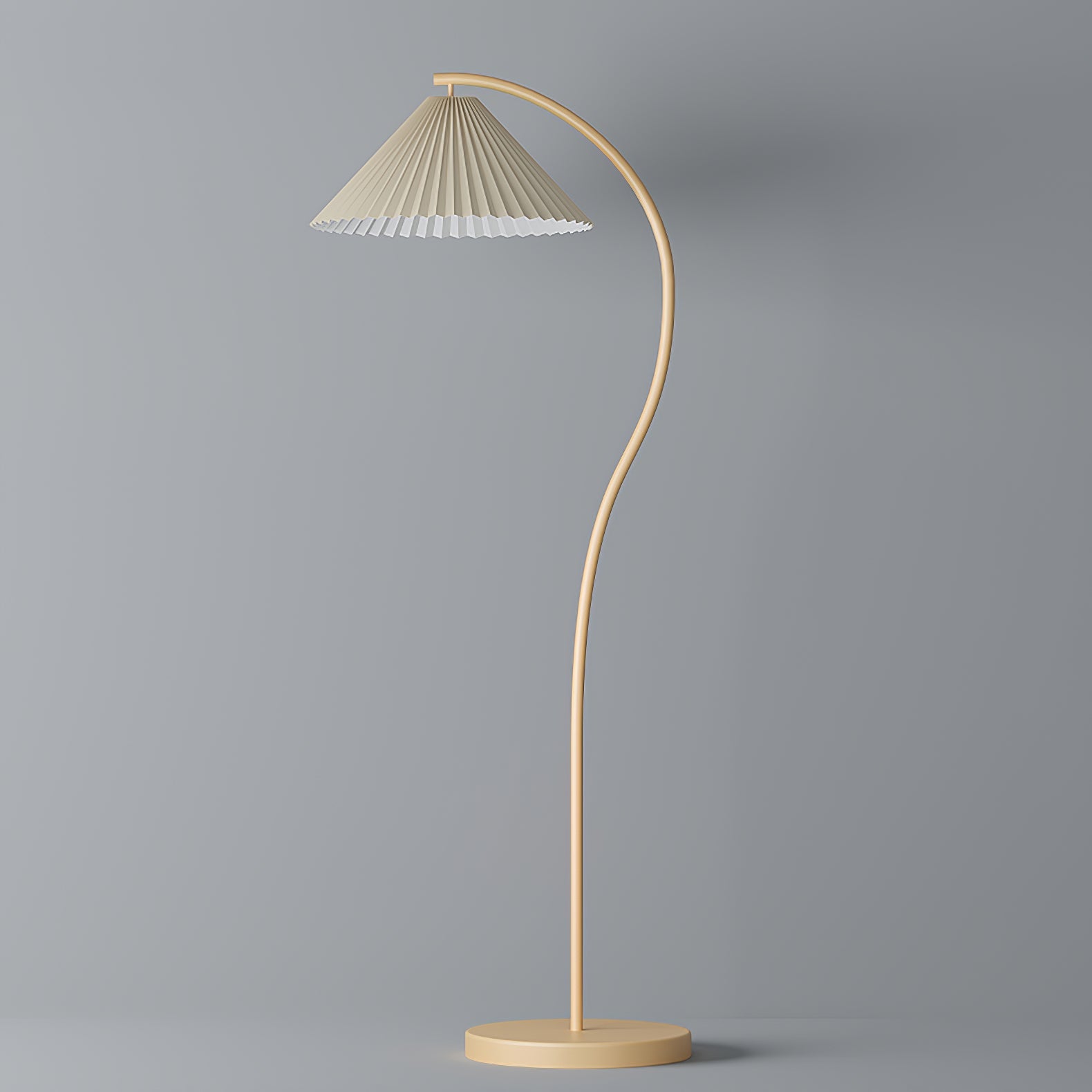 Crescini Pleated Floor Lamp - Blowlighting