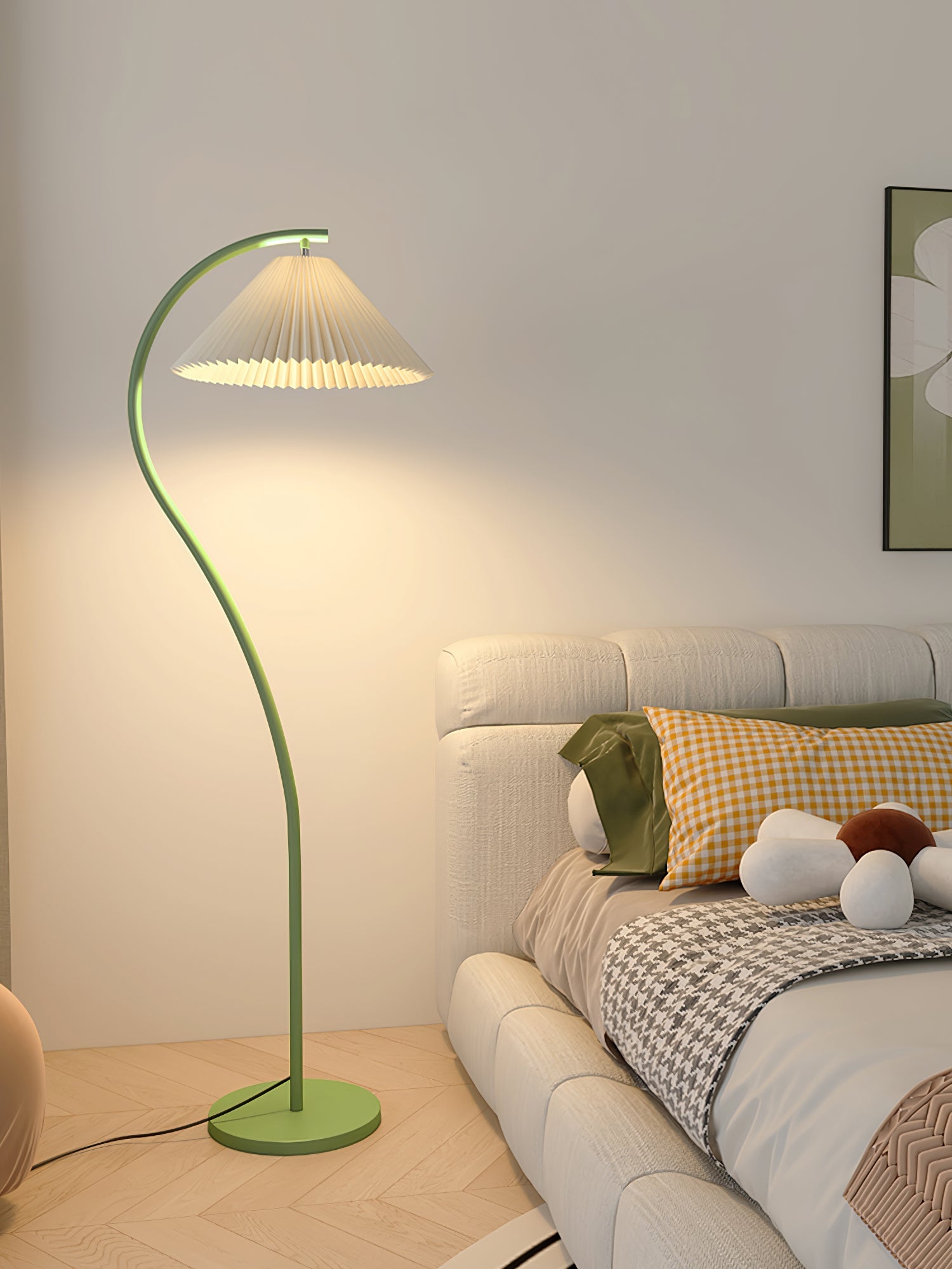 Crescini Pleated Floor Lamp - Blowlighting