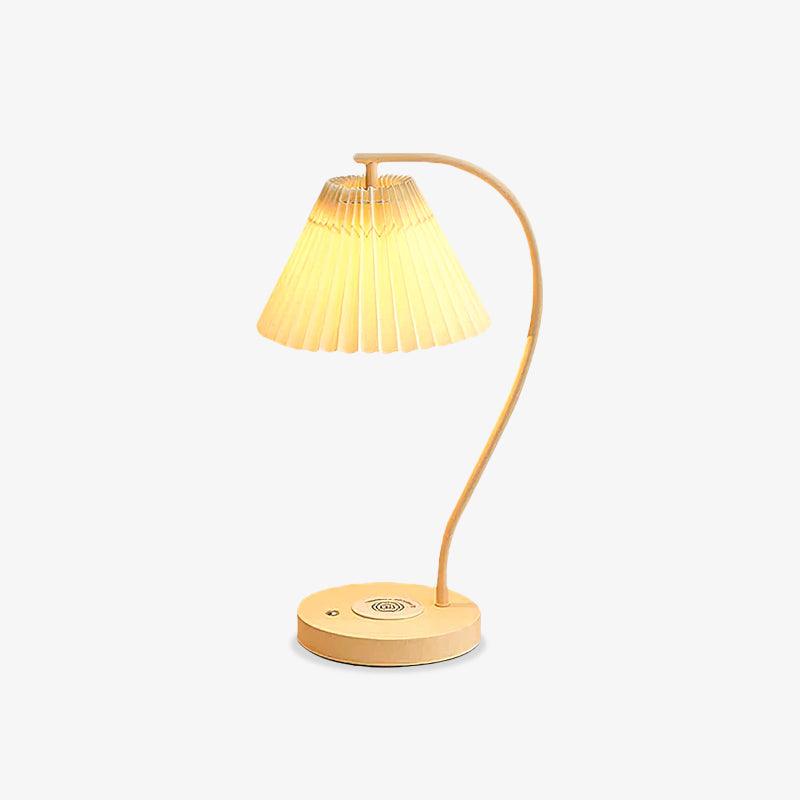 Crescini Pleated Table Lamp - Blowlighting