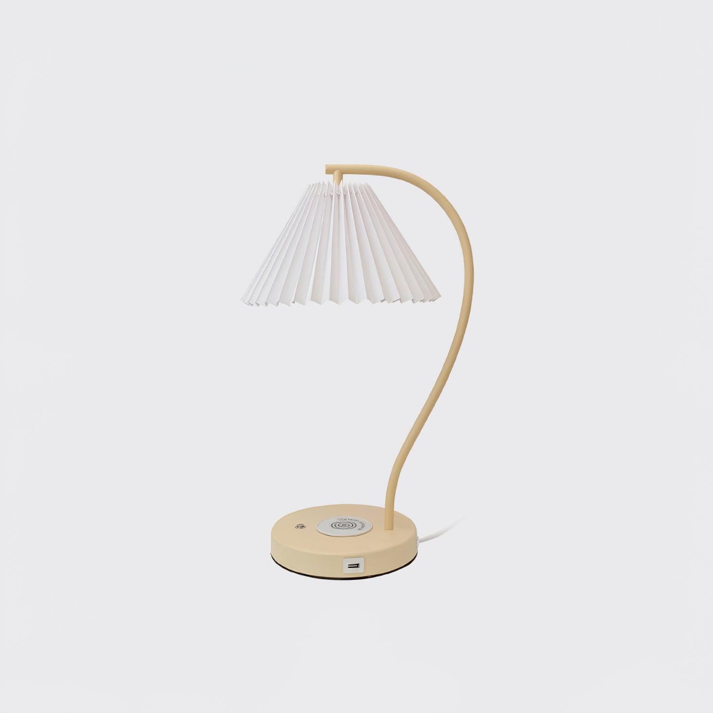 Crescini Pleated Table Lamp - Blowlighting