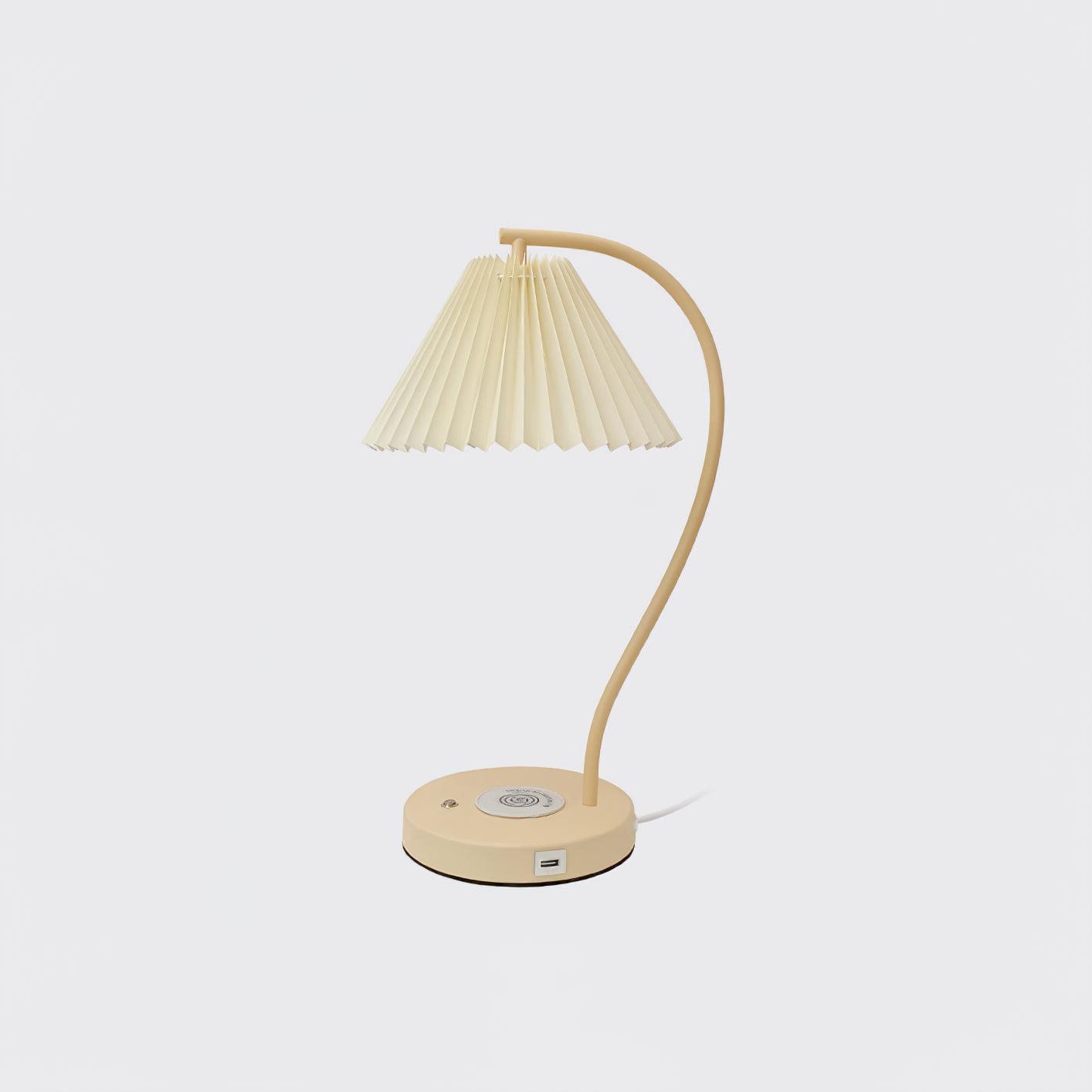 Crescini Pleated Table Lamp - Blowlighting