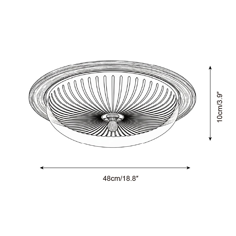 Crestfold Modern Acrylic Ceiling Light