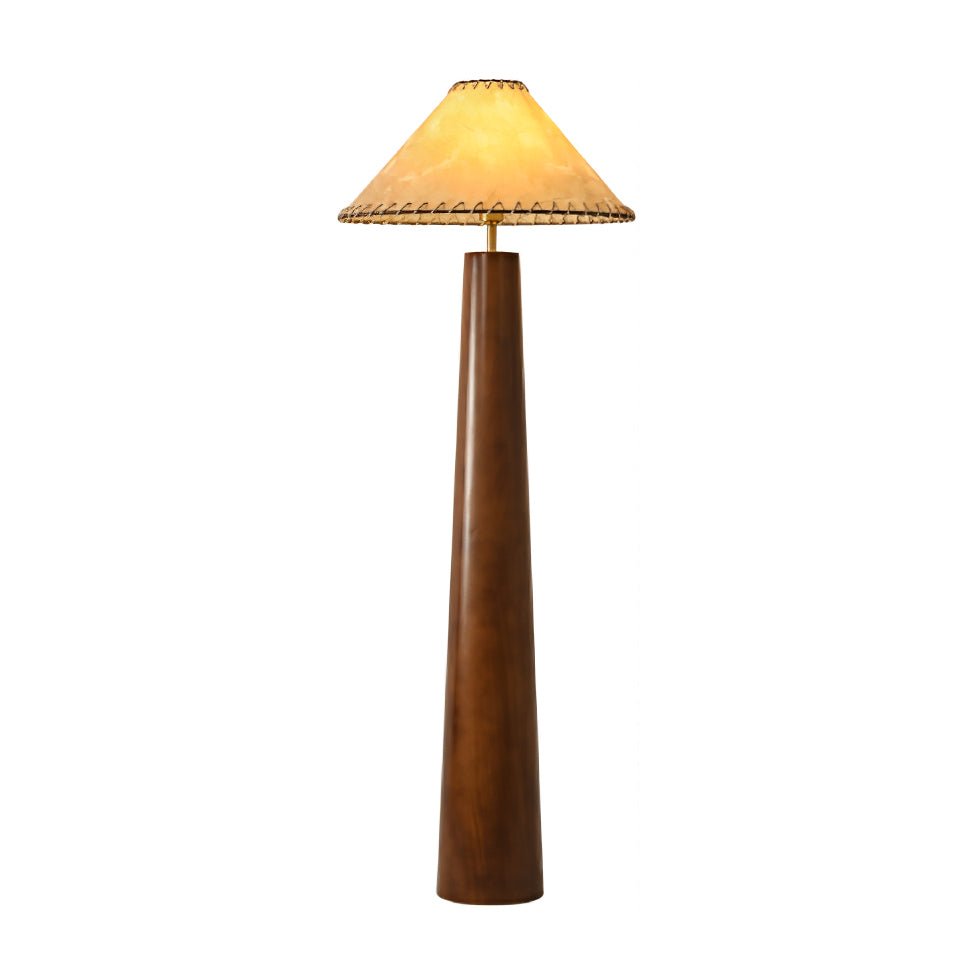 Kaelin Wooden Column Floor Lamp - Blowlighting