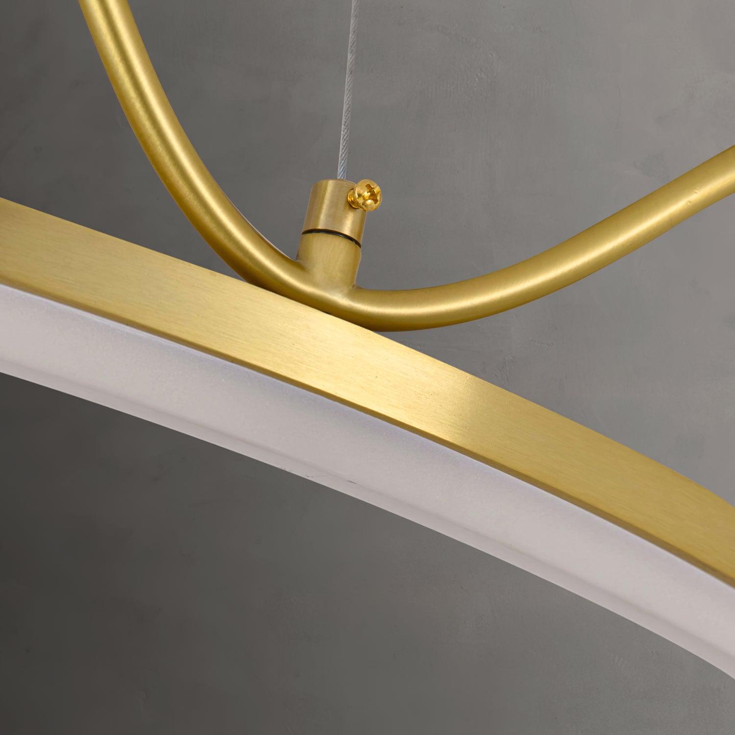 Crown Brass Chandelier - Blowlighting