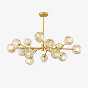 Crystal Ball Round Cluster Chandelier - Blowlighting