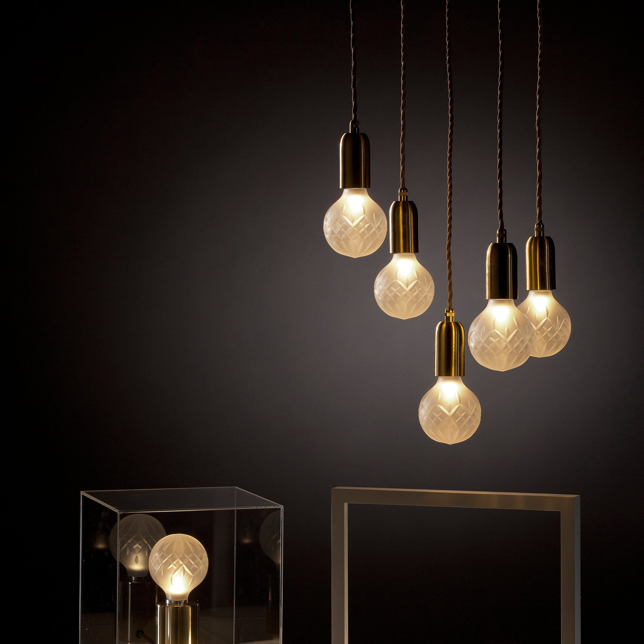 Crystal Bulb LED Pendant Lamp - Blowlighting