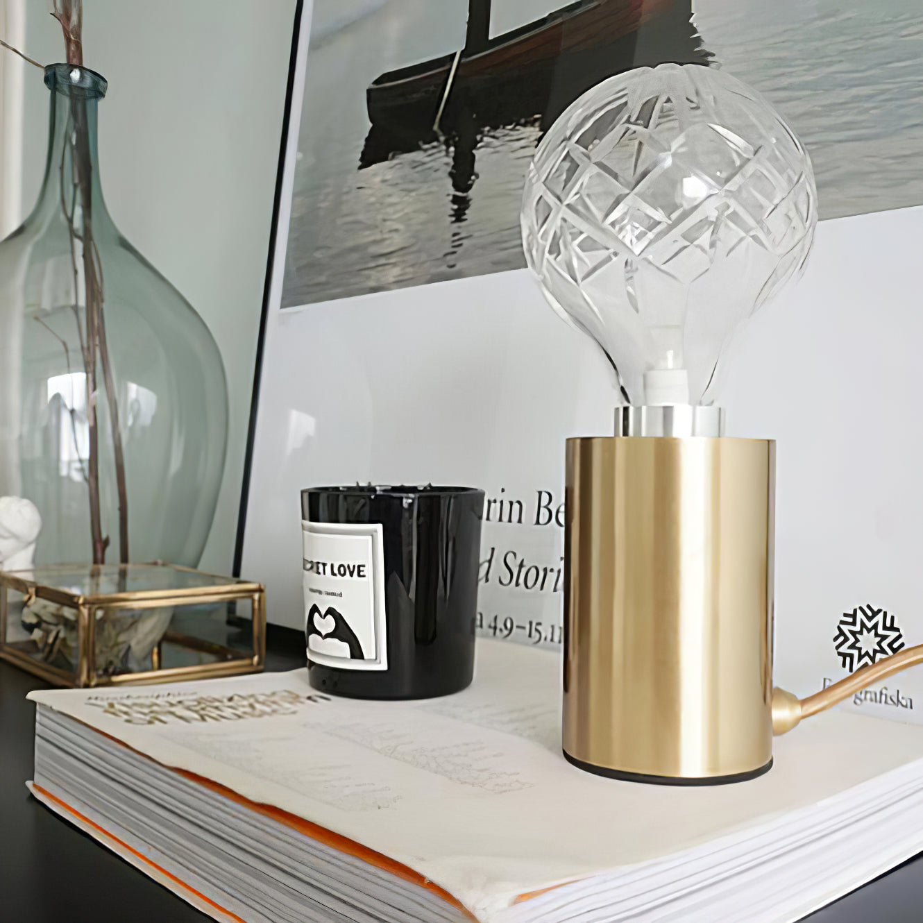 Crystal Bulb Table Lamp - Blowlighting
