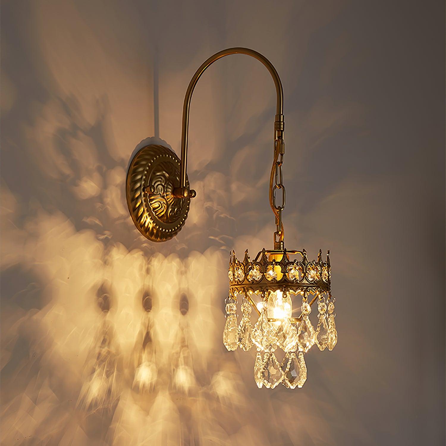 Crystal Crown Sconce - Blowlighting
