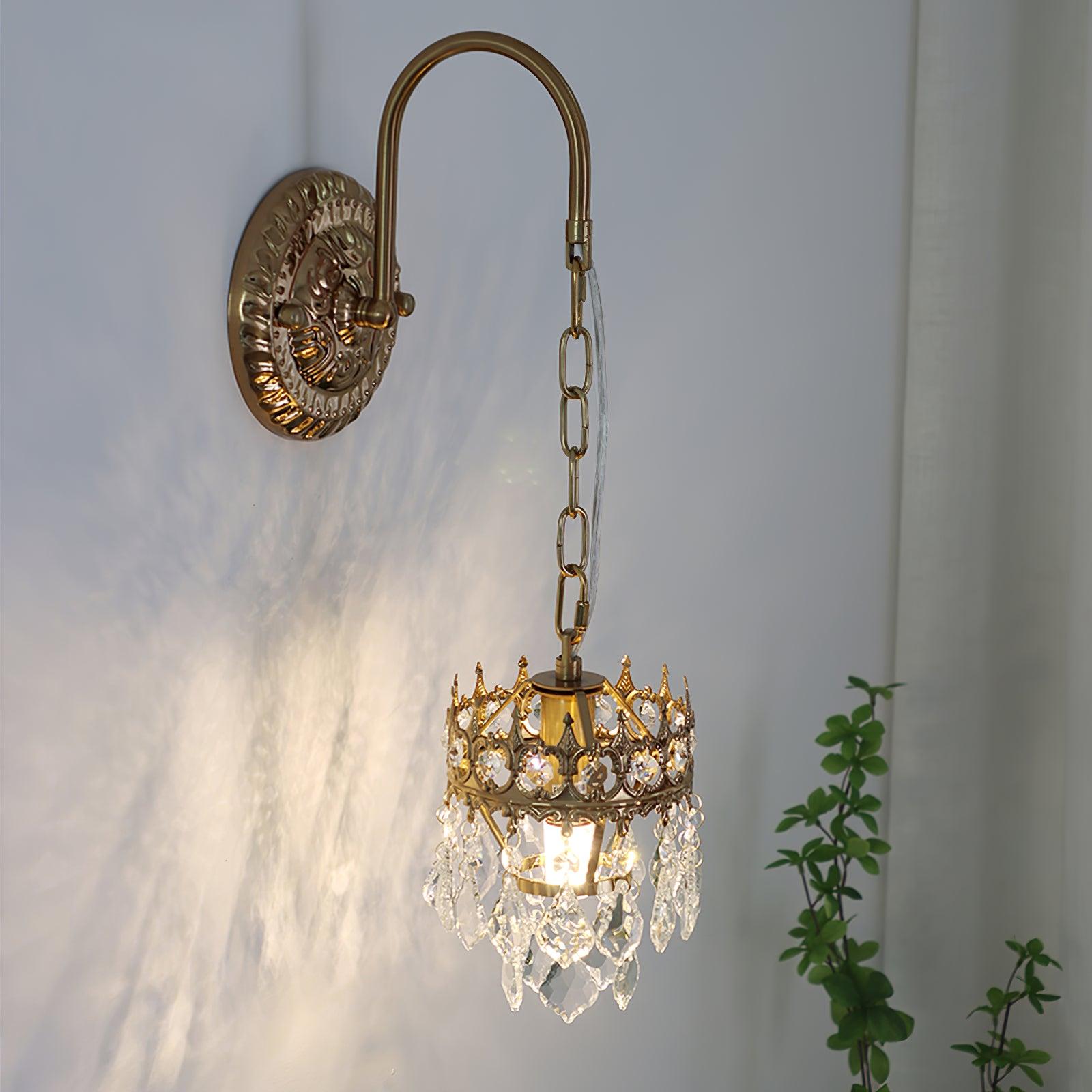 Crystal Crown Sconce - Blowlighting