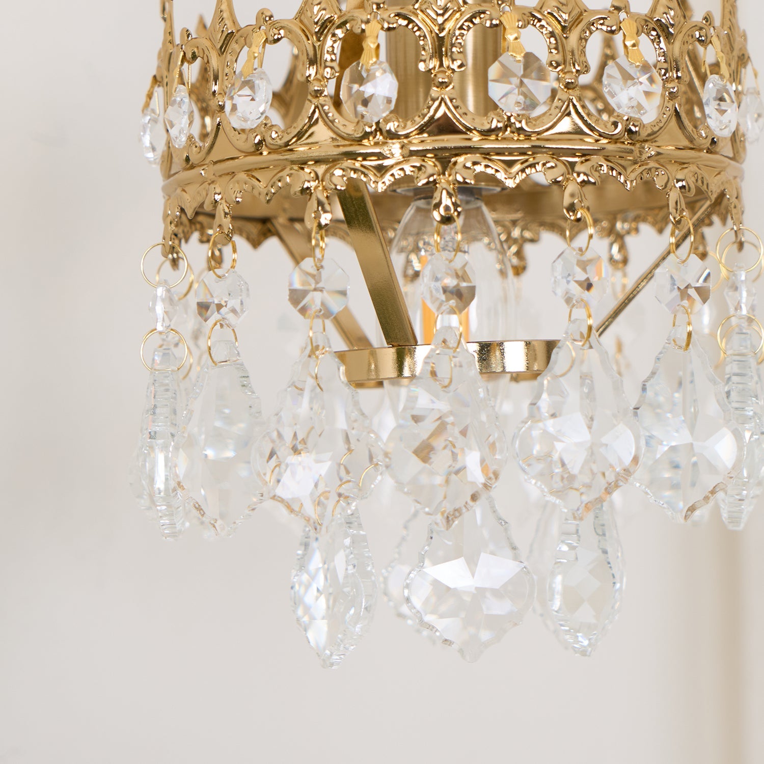 Crystal Crown Sconce - Blowlighting