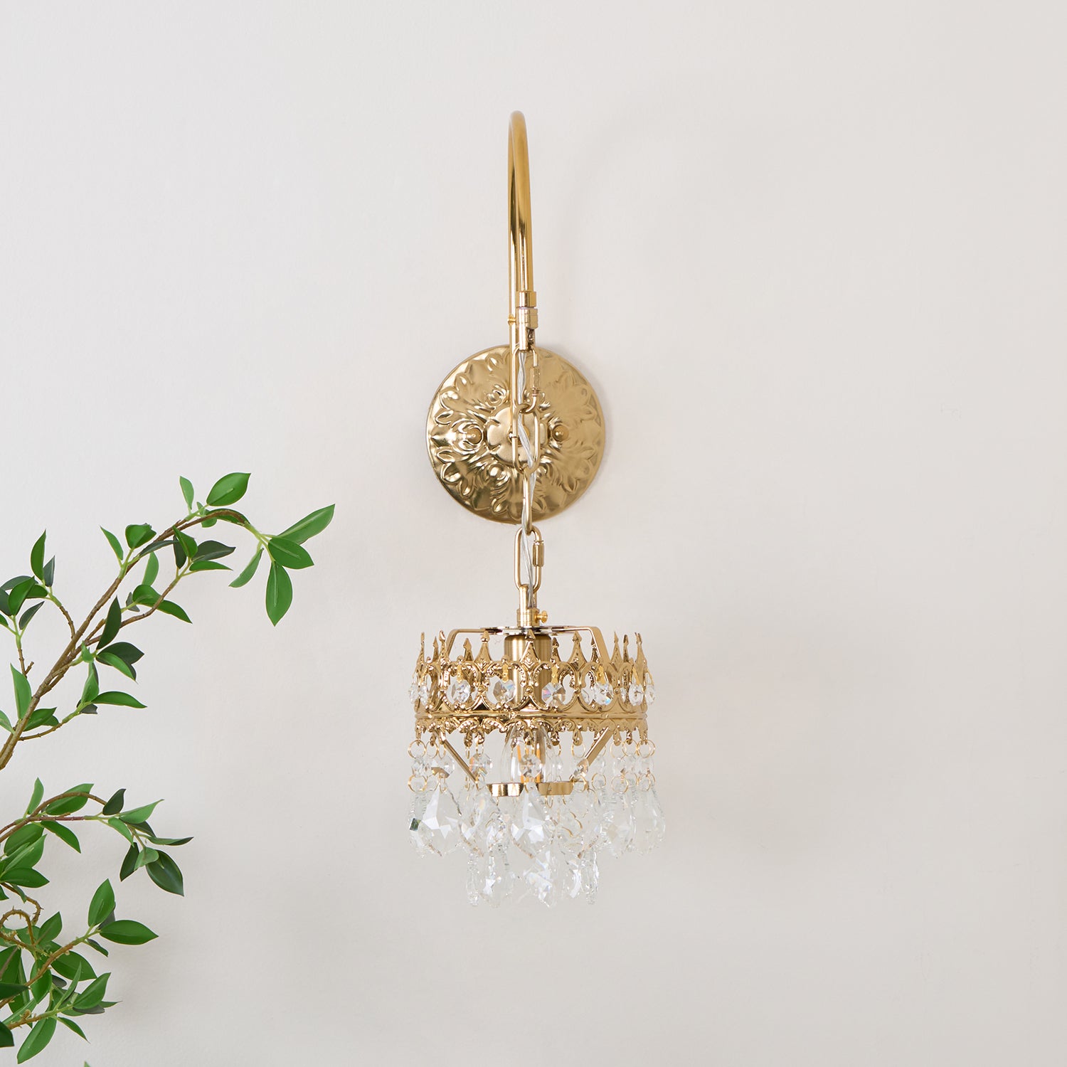 Crystal Crown Sconce - Blowlighting